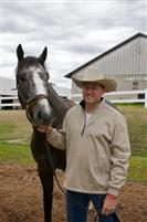 Larry Jones and Old Fashioned at Oaklawn Park