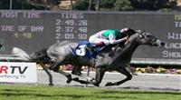 Midships, of Juddmonte Farms, riden by Victor Espinoza wins The San Juan Capistrano Handicap at Santa Anita Park, Arcadia, CA
