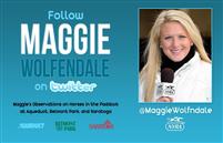 NYRA paddock analyst Maggie Wolfendale