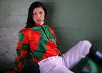 Jockey Kayla Stra