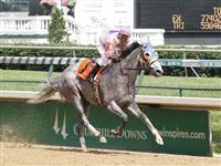 Jockey Calvin Borel rode Gray Hart's Girl to 7 3/4-length triumph in the fourth race on Friday, June 4, 2010 at Churchill Downs to secure his 1,000th career victory at Churchill Downs.