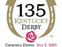 2009 Kentucky Derby logo - Derby 135