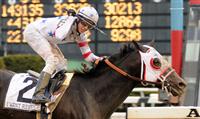 I Want Revenge captures the 2009 Wood Memorial in dramatic fashion after missing the break and starting in last place. 