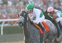 6 November 2009: Jockey Julien Leparoux guides Informed Decision to a win in the Sentient Jet Breeders' Cup Filly and Mare Sprint at Santa Anita Race Track in Arcadia, CA...