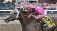 8.21 Blind Luck wins the Grade 1 Alabama with Joel Rosario up
