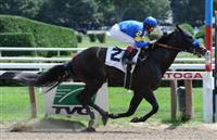 Bulldogger wins at Saratoga (8-14-10).