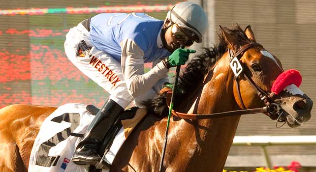 Goldecents breaks maiden at Del Mar. 