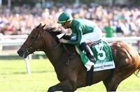 Gio Ponti and Garrett Gomez take the 2009 Manhattan on Belmont Day