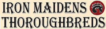 Iron Maidens Thoroughbreds logo