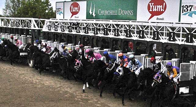 kentucky derby starting gate