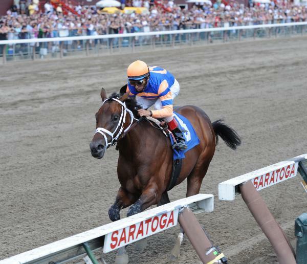 Uncle Mo breaks maiden at Saratoga (8-28-10).