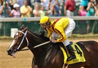 June 12, 2010: Rachel Alexandra and Calvin Borel win the G1 Fleur De Lis at Churchill Downs in Louisville, Kentucky. 