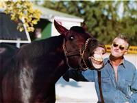 Speckert and Former Racehorse, Pleasant Tap
