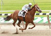 06 12 2010: Life At Ten with John Velazquez win the 42nd running of the Grade 1 Ogden Phipps, at 1 1/16 mile, for F&M, 3-year old & up, Belmont Park. Trainer Todd Pletcher. Owner Cynthia DeBartolo