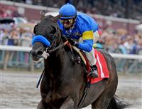 Two-year-old Bulldogger wins his debut at Saratoga on Travers Day