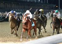 Gemologist wins the Kentucky Jockey Club