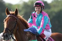 Cloudy's Knight and Rosemary Homemeister capture the 2009 Kentucky Cup Turf at Kentucky Downs