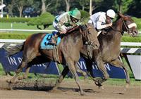 Colonel John outlasts Mambo in Seattle in the 2008 Travers