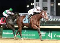 Gemologist wins the Kentucky Jockey Club