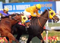 Kinsale King wins the 2009 Vernon Underwood at Hollywood Park