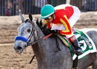Midnight Lucky wins the 2013 Sunland Park Oaks with Rafael Bejarano.