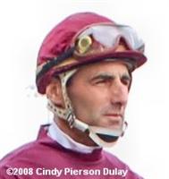 Jockey Robert Landry at Woodbine